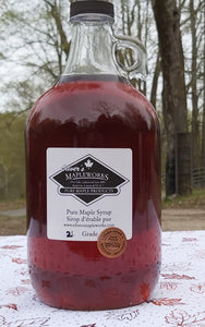 Maple Syrup Glass Bottle