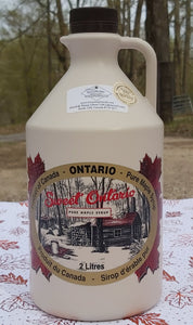 Maple Syrup Plastic Jug