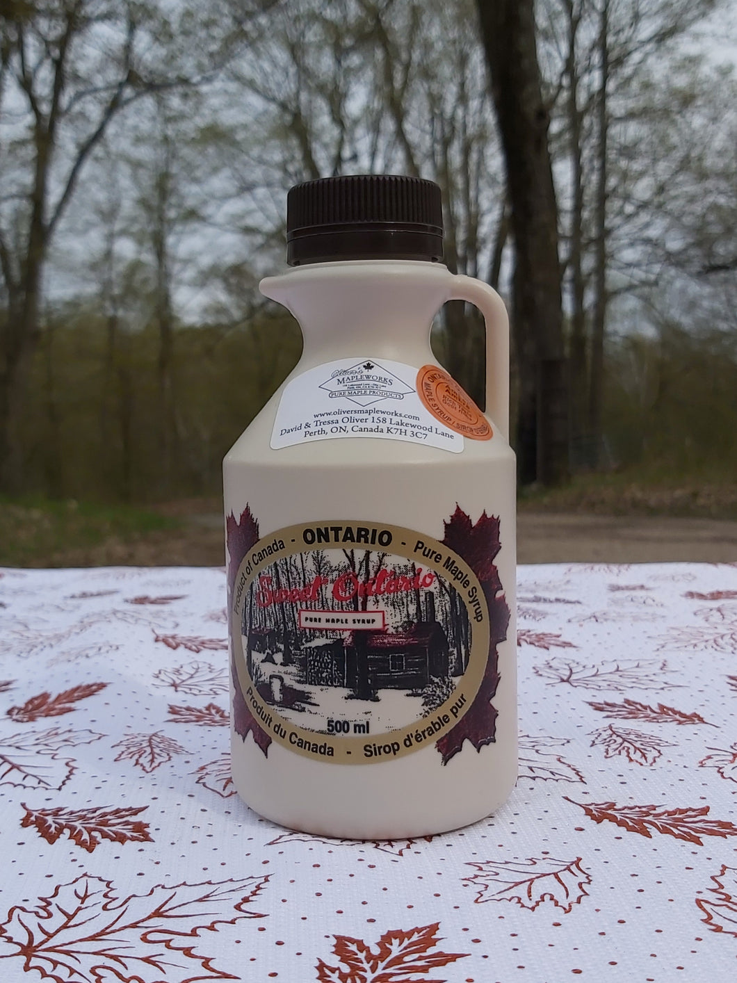 Maple Syrup Plastic Jug
